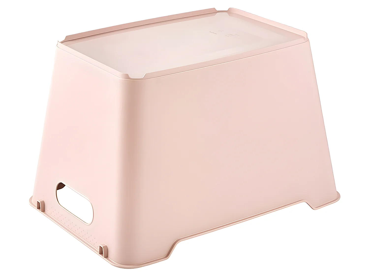 Boîte de rangement 40 x 28 x 25, rose nordique