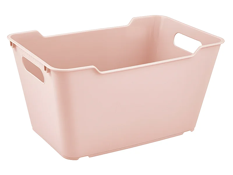 Boîte de rangement 29,5 x 19 x 15, rose nordique