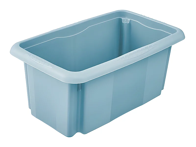 Boîtes de rangement, 35 x 20,5 x 15, bleu nordique