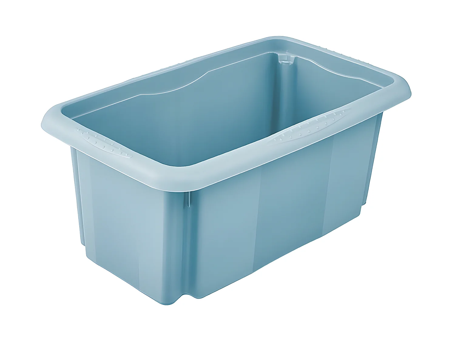 Boîtes de rangement, 35 x 20,5 x 15, bleu nordique
