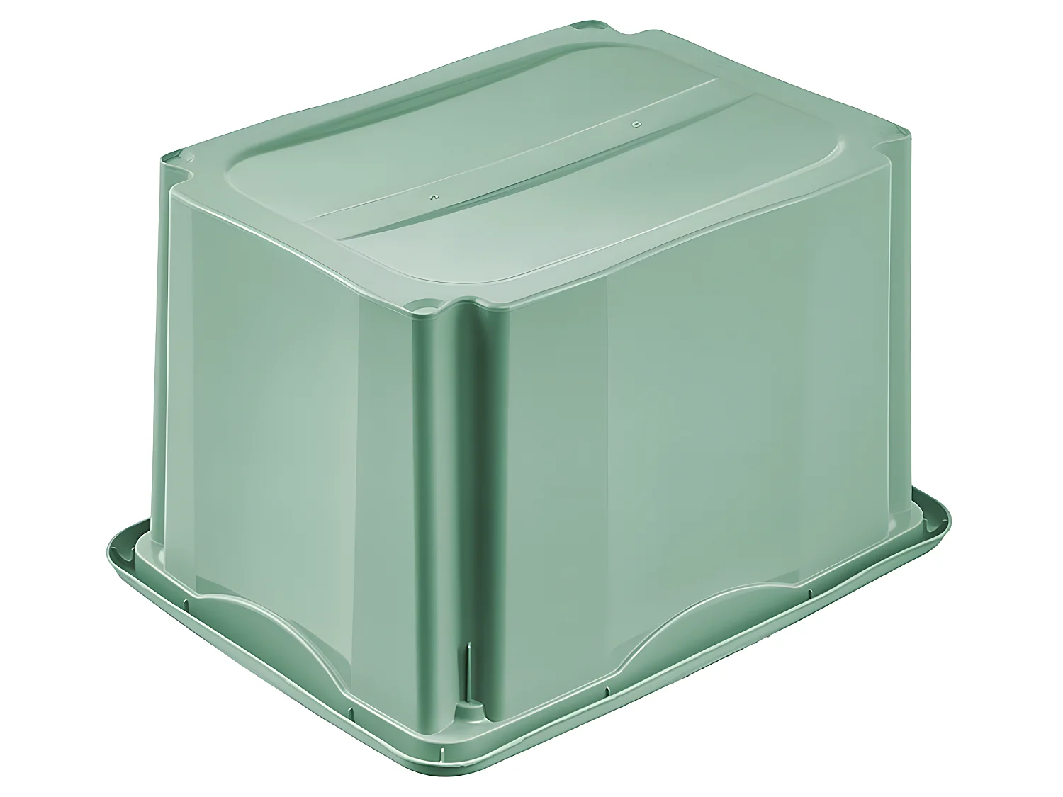 Boîte de rangement 44,5 x 34,5 x 27, vert nordique