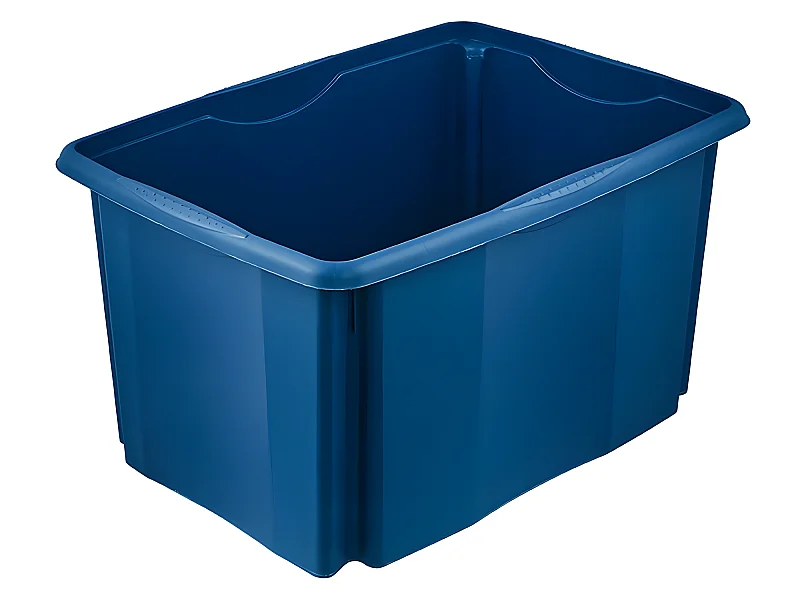 Boîte de rangement 54,5 x 39 x 29,5, eco bleu