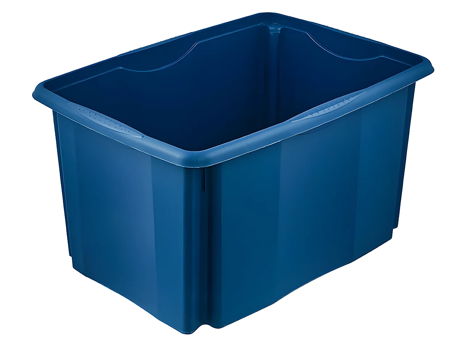 Boîte de rangement 54,5 x 39 x 29,5, eco bleu