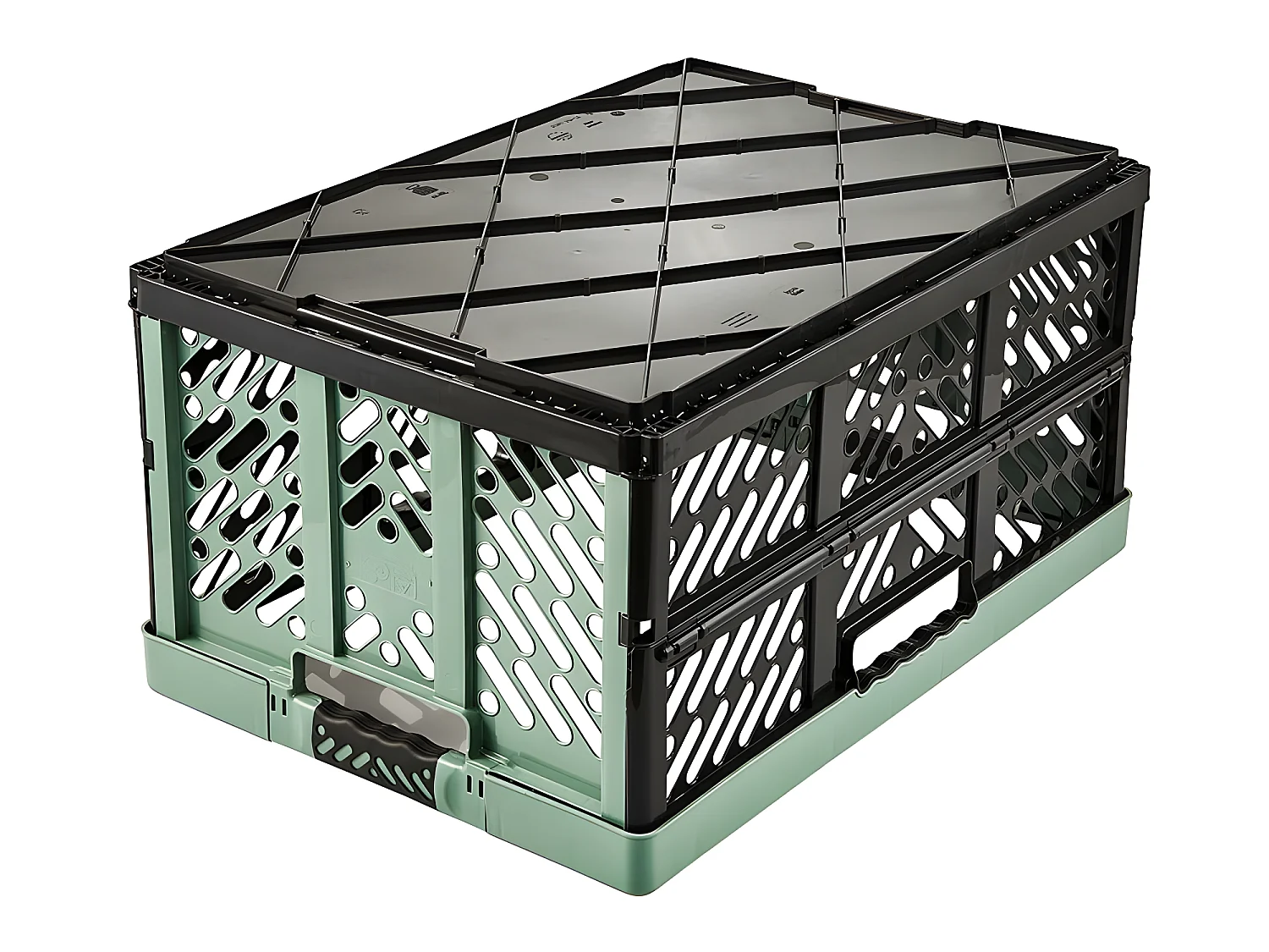 Boîte de rangement 54 x 37 x 28, vert nordique