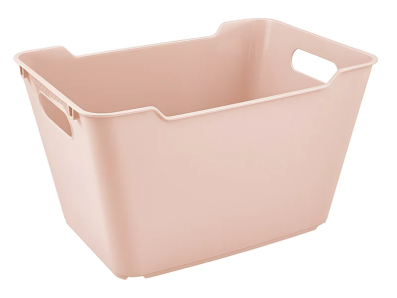 Boîte de rangement 35,5 x 23,5 x 20, rose nordique