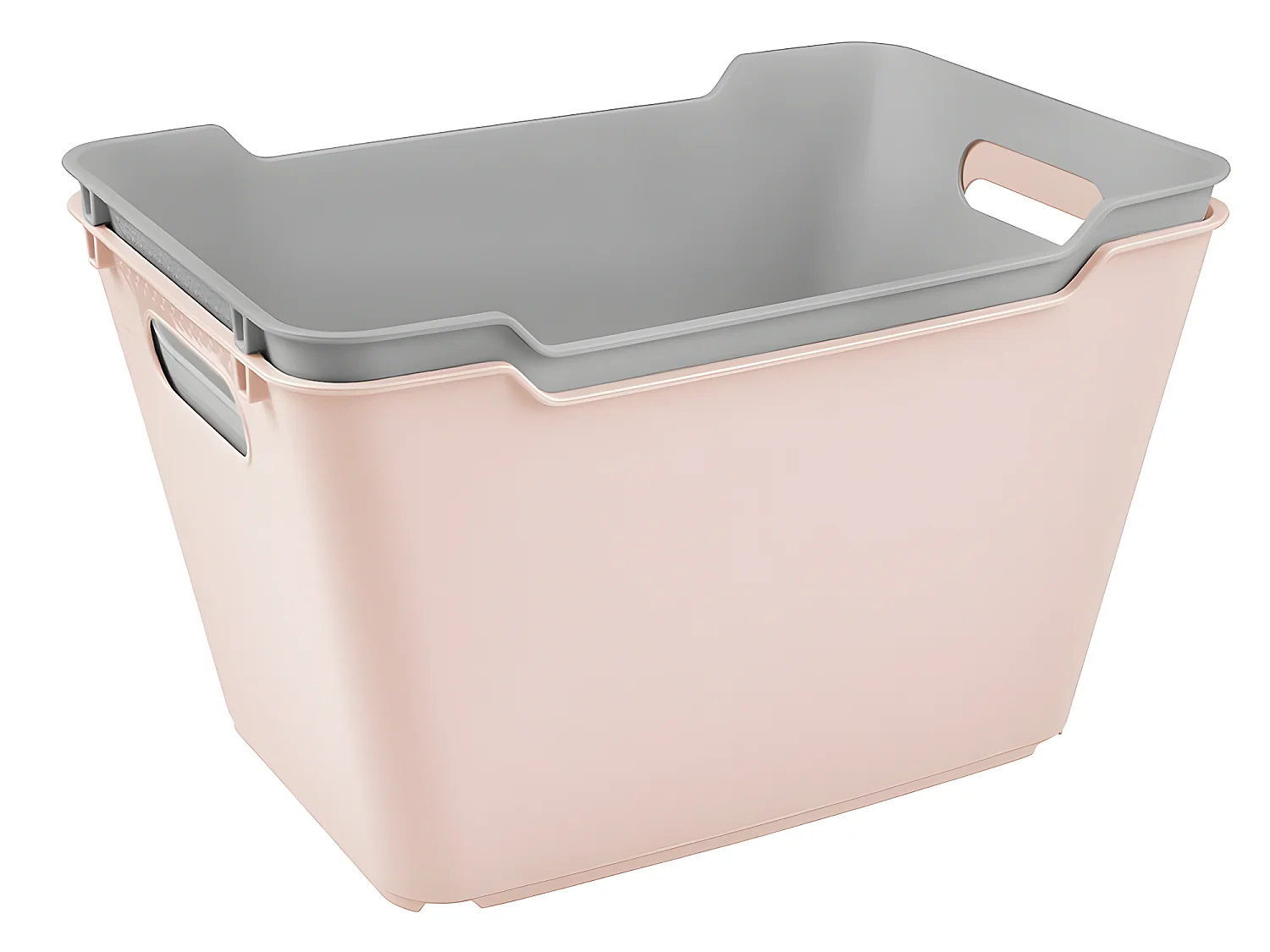 Boîte de rangement 35,5 x 23,5 x 20, rose nordique