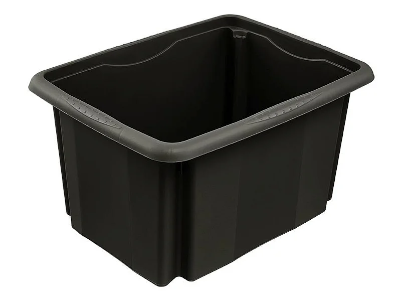 Boîte de stockage 38 x 28,5 x 20,5, écho graphite