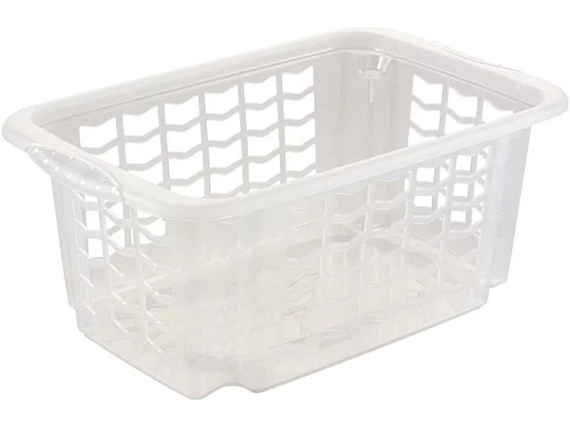 Panier de stockage, taille S, 30 x 20 x 13 cm, fritz, transparent neutre