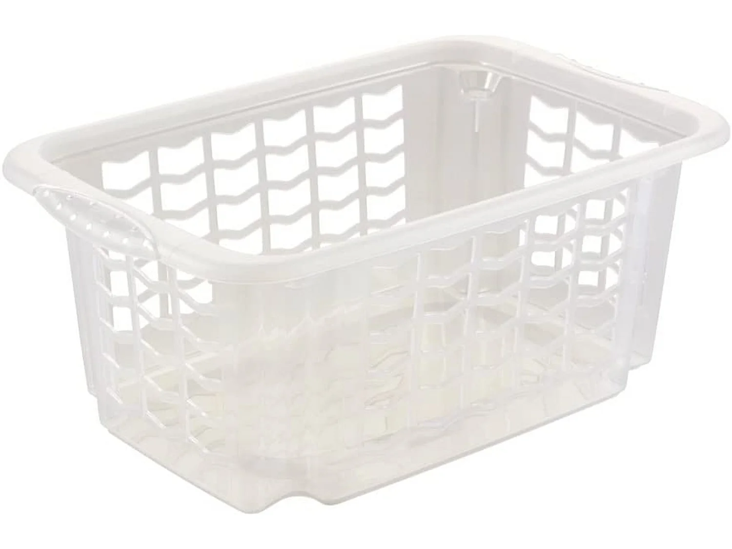 Panier de stockage, taille S, 30 x 20 x 13 cm, fritz, transparent neutre