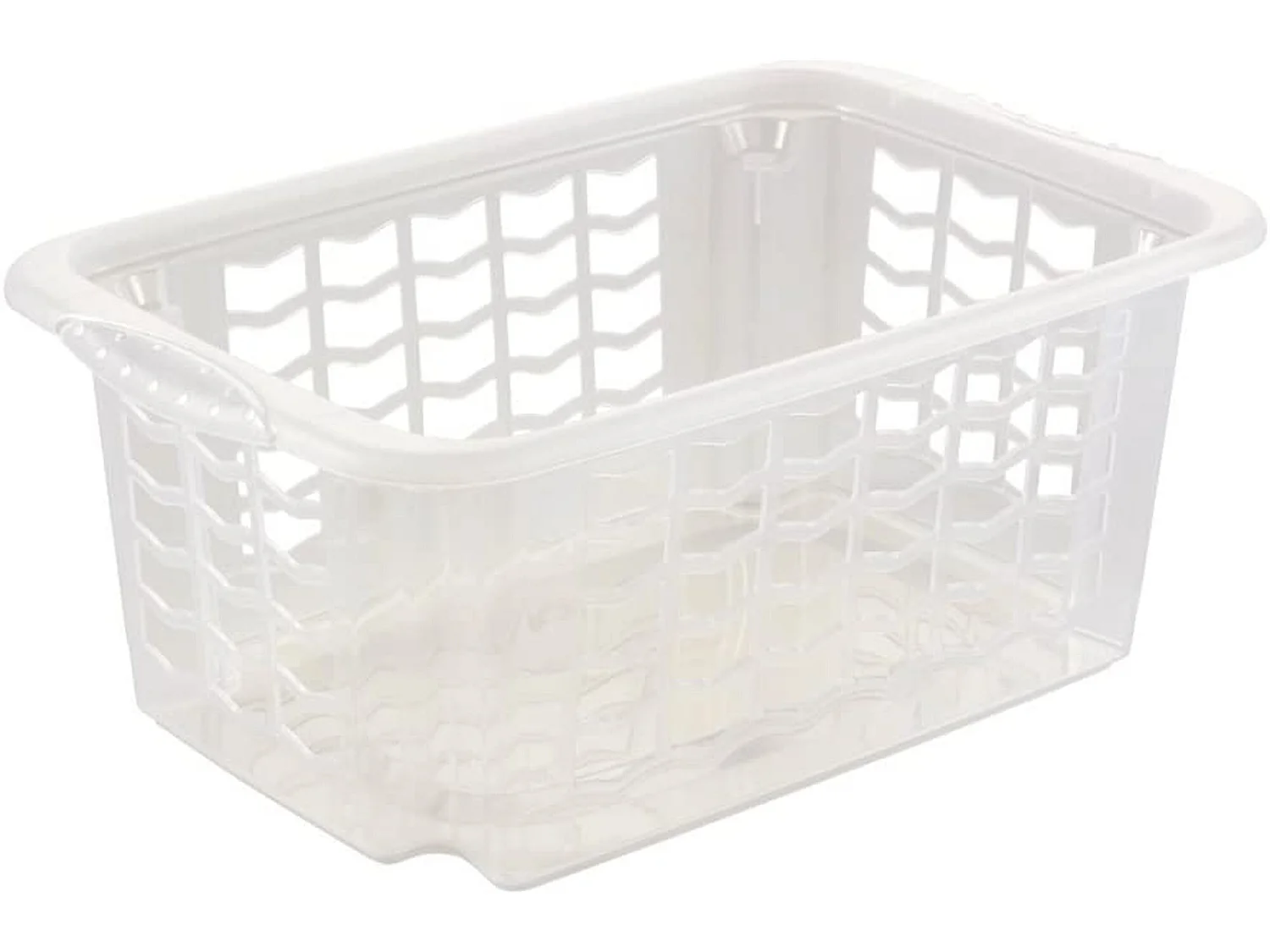 Panier de stockage, taille S, 30 x 20 x 13 cm, fritz, transparent neutre
