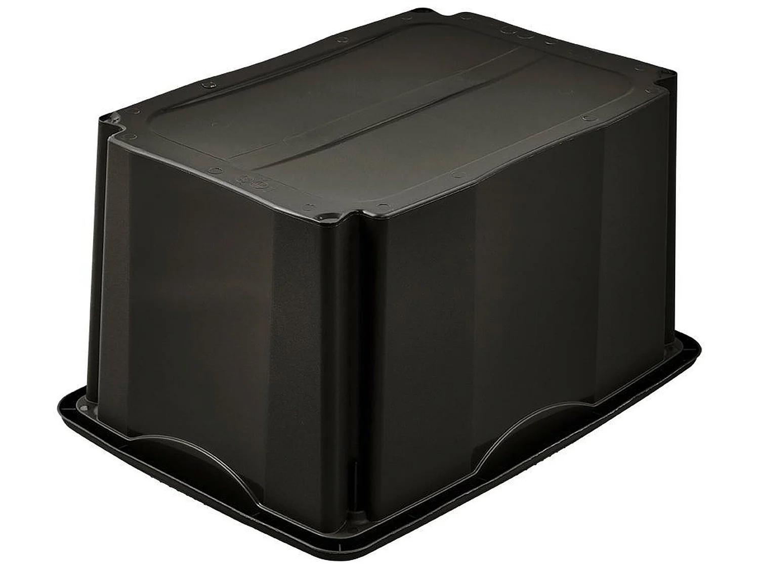 Boîte de rangement 54,5 x 39 x 29,5, eco graphite