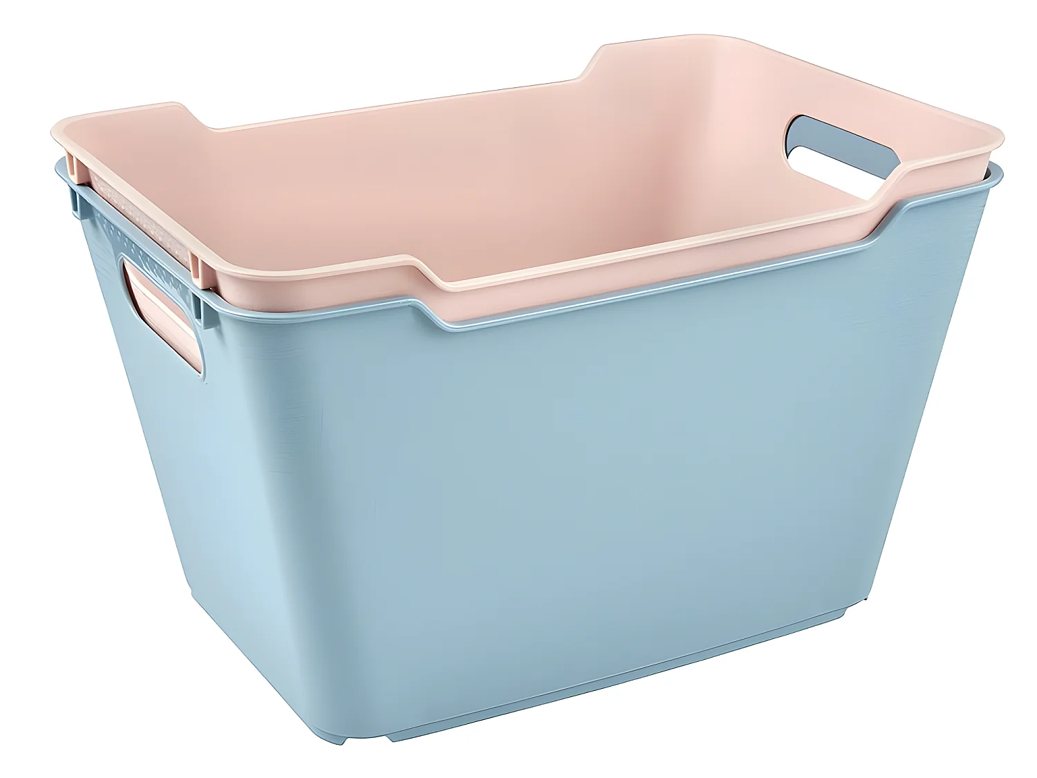 Boîte de rangement 35,5 x 23,5 x 20, bleu nordique