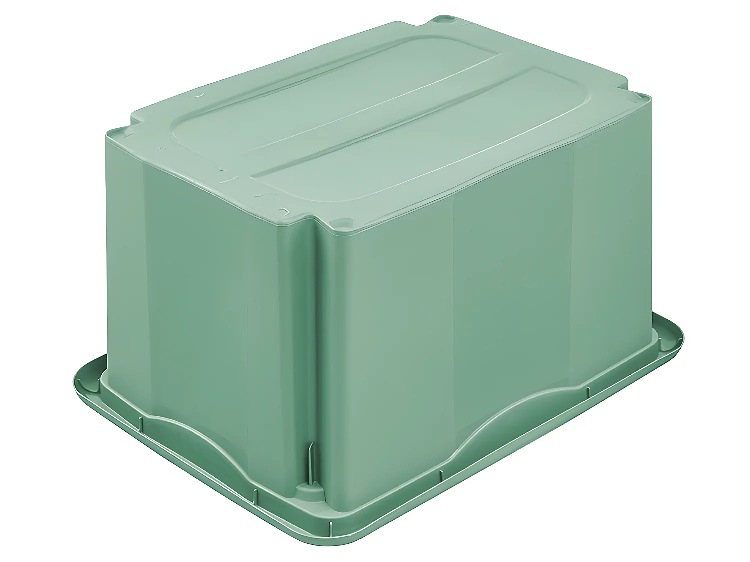 Boîte de rangement 38 x 28,5 x 20,5, vert nordique