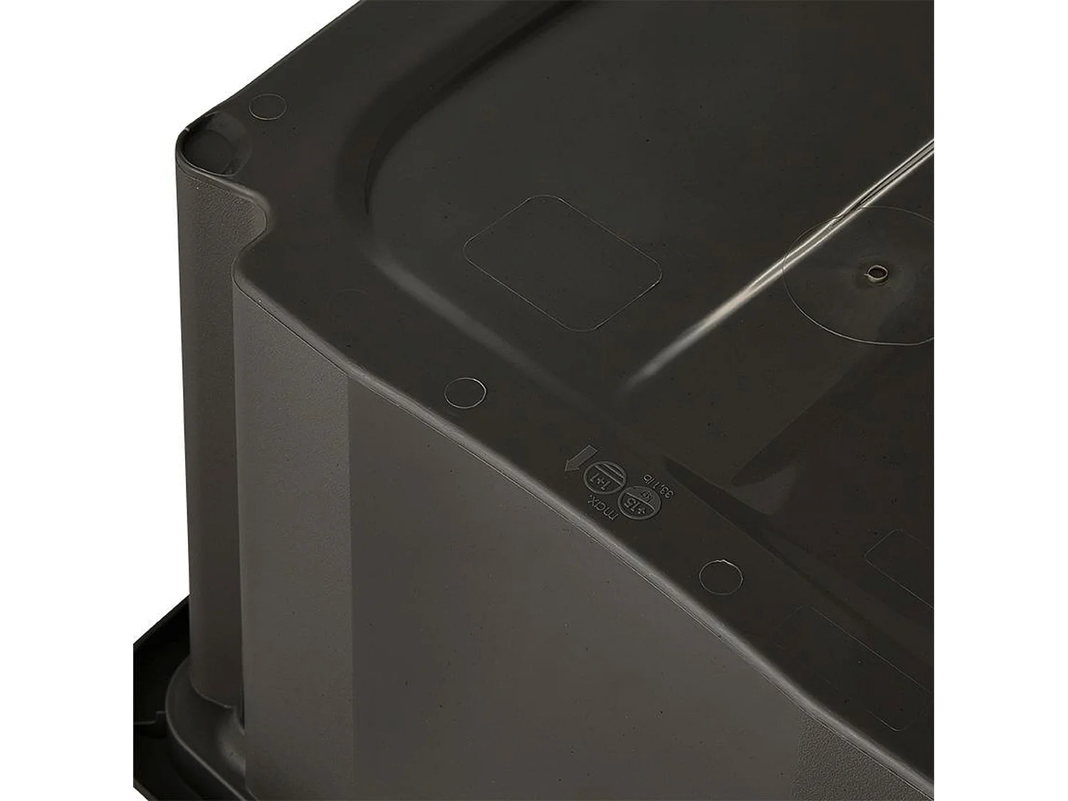 Boîte de rangement 41 x 34,5 x 22, eco graphite