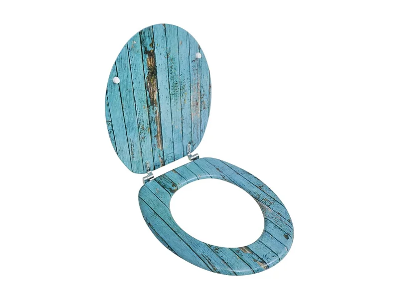 Sedile WC con coperchio in MDF Design legno vecchio 02_0002884