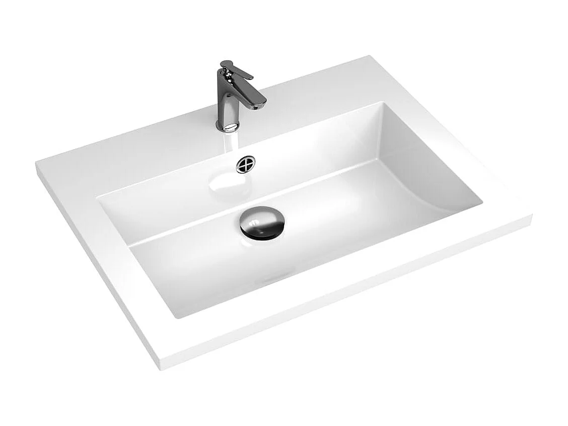 Lavabo en granit 600 blanche 60 x 45 x 12 cm 02_0002564