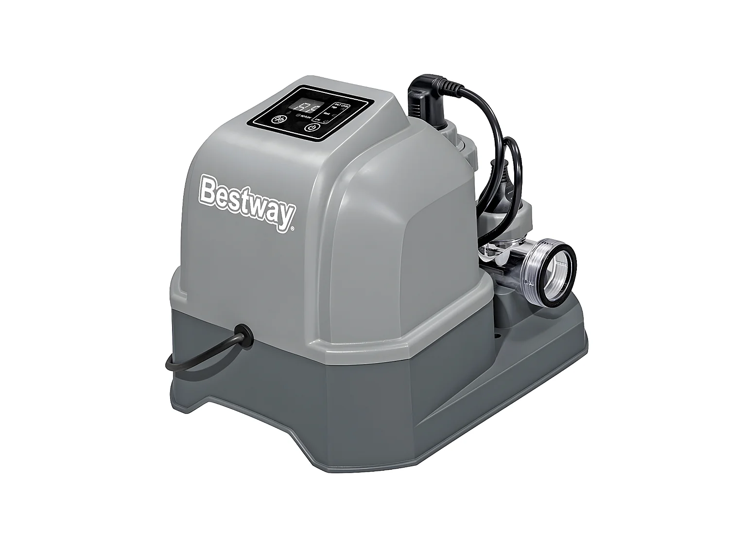 Clorador Salino Bestway Flowclear Hydrogenic para Piscinas hasta 26.498 L con Temporizador y Modo de Autolimpieza