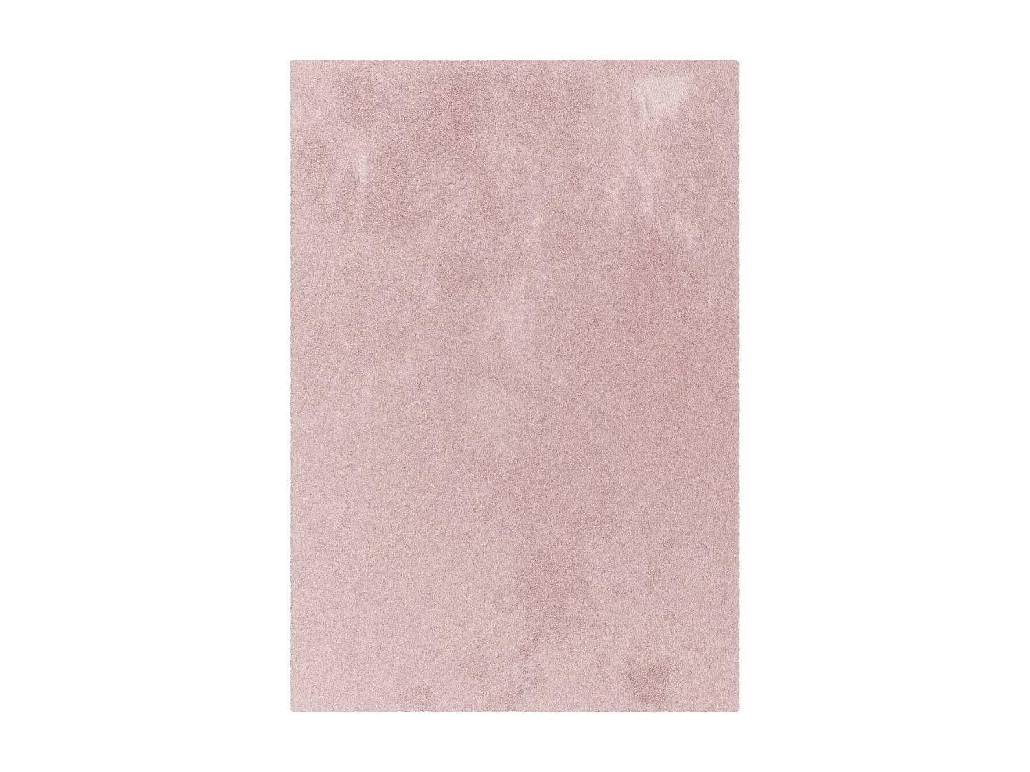 tapis grand salon 160x230 tissé rose rectangle motif uni DELIGHTA