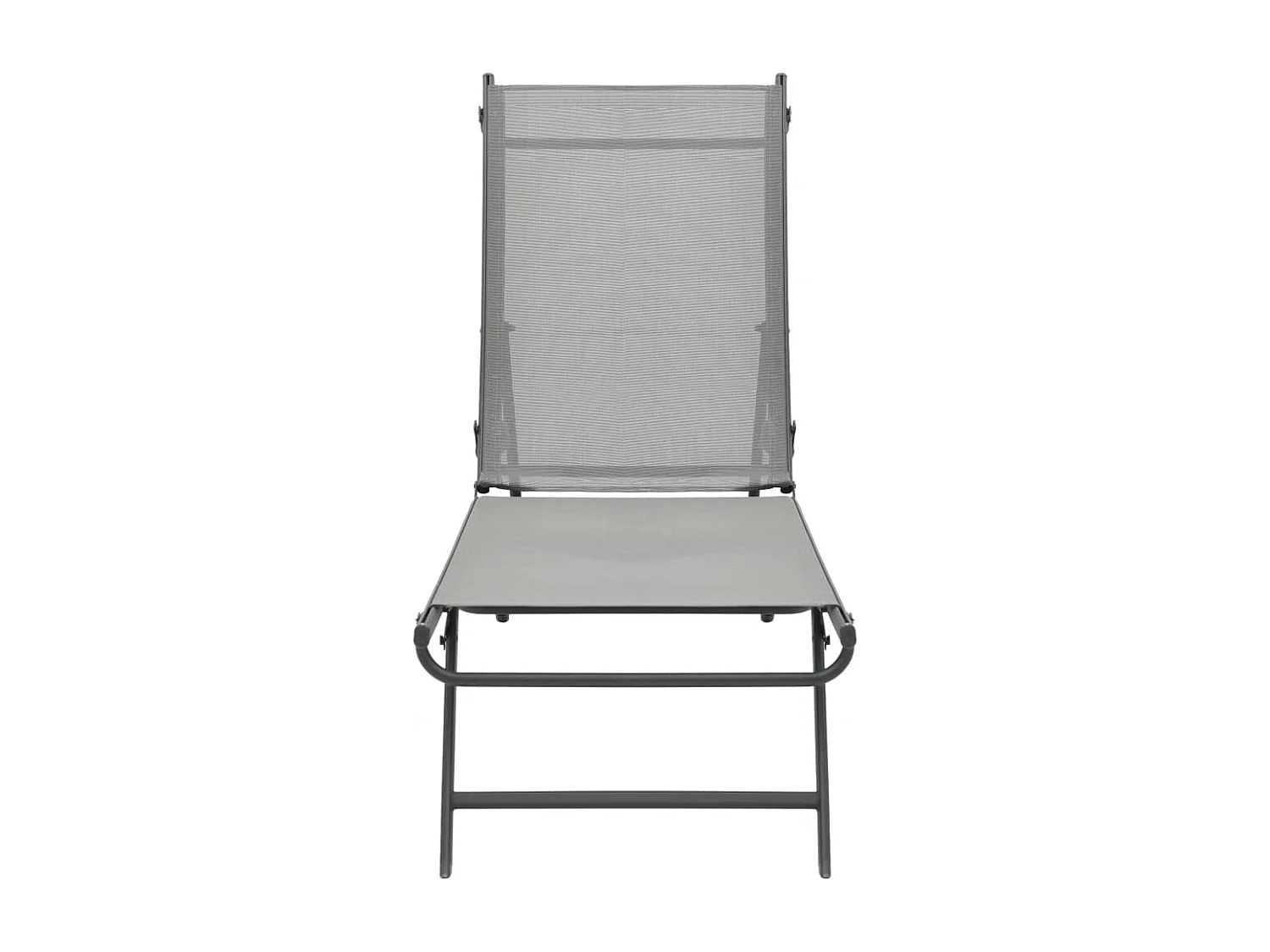 Juego de 2 tumbonas tumbona para tomar el sol cama de jardín terraza muebles de exterior textileno y acero 02_0012149