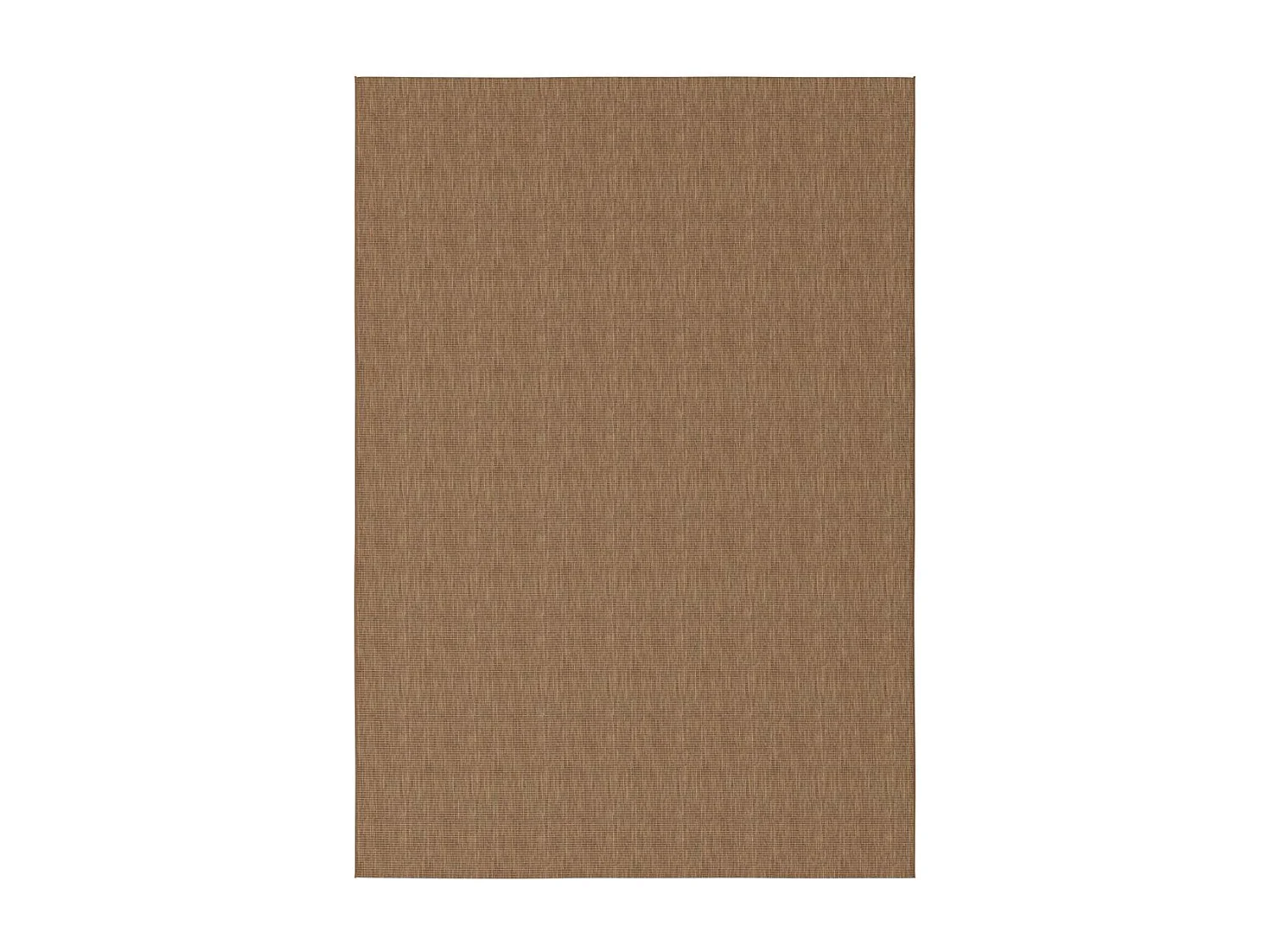 Tapis extérieur 80x150 tissé kilim marron STALOW 5