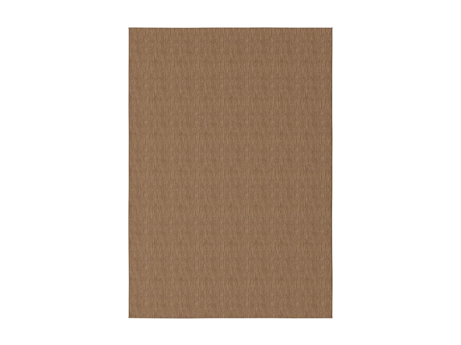 Tapis extérieur 80x150 tissé kilim marron STALOW 5