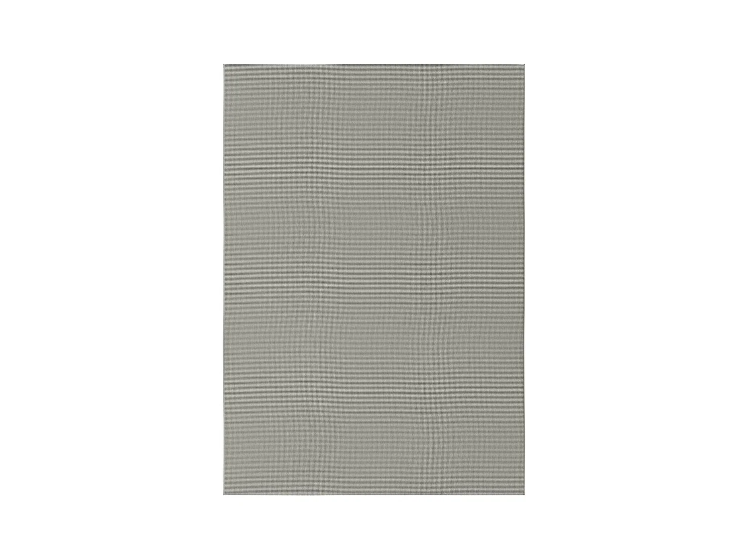 Tapis extérieur 140x200 tissé kilim gris STALOW 5