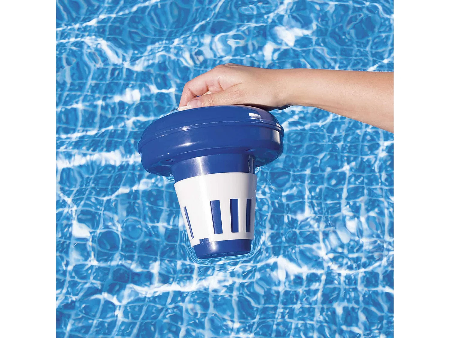 Dosificador de Cloro Bestway Ø16,5 cm Regulable