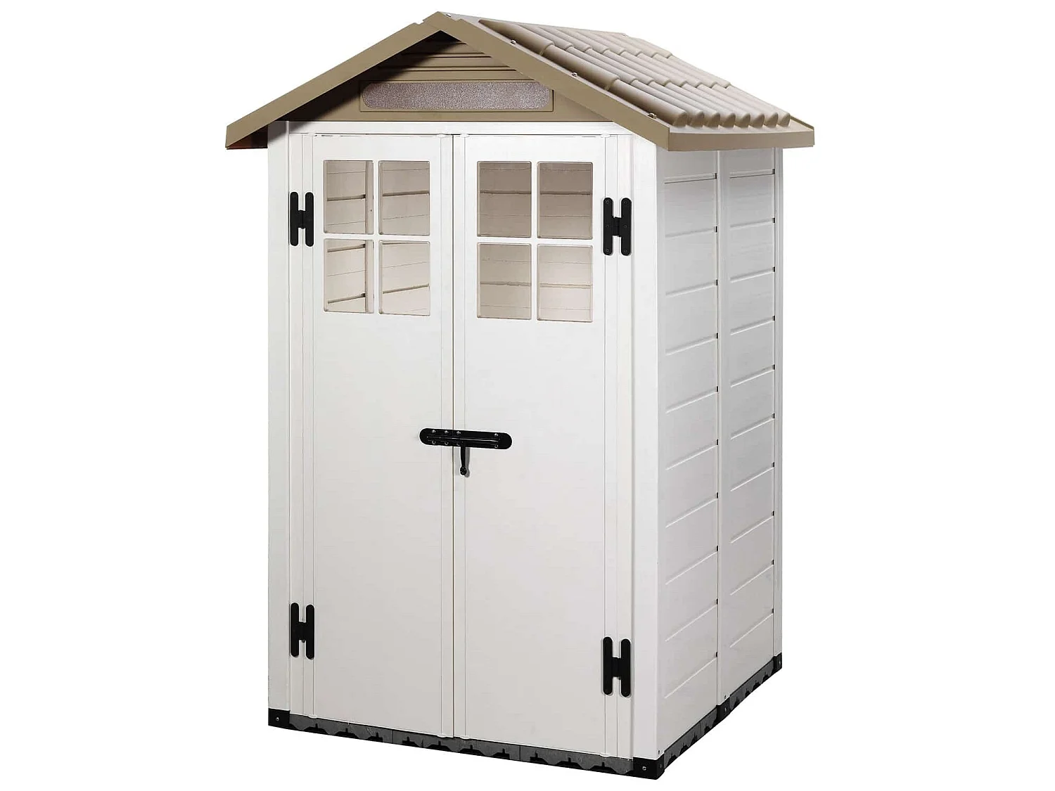 Abri de Jardin en Résine Gardiun Tuscany Evo 120 2 m² 137x144x214 cm 2 Portes