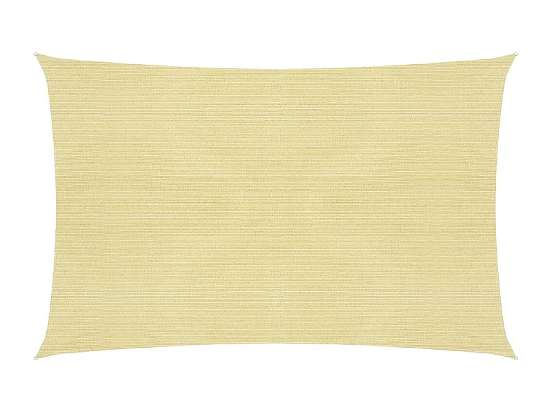 Vela de sombra para sombrilla 160 g/m² HDPE 3 x 4 m beige 02_0008970