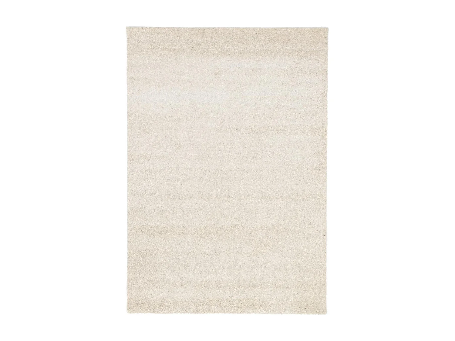 tappeto per sala da pranzo 160x230 tessuto rettangolo crema modello unito ALEGRIA