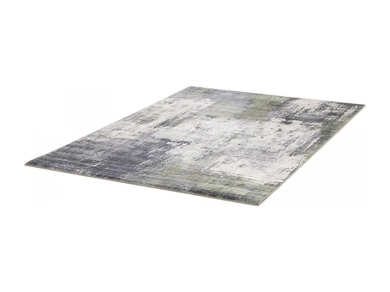 tapis grand salon 200x290 tissé gris rectangle motif abstrait VIVACE 13