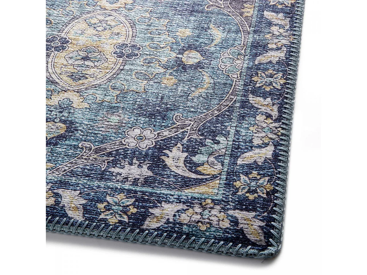 tapis grand salon 200x290 tissé gris clair et gris foncé motif ethnique