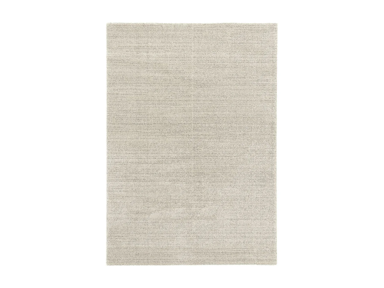 tapis grand salon 200x290 tissé beige rectangle motif faux uni GLACIA 1