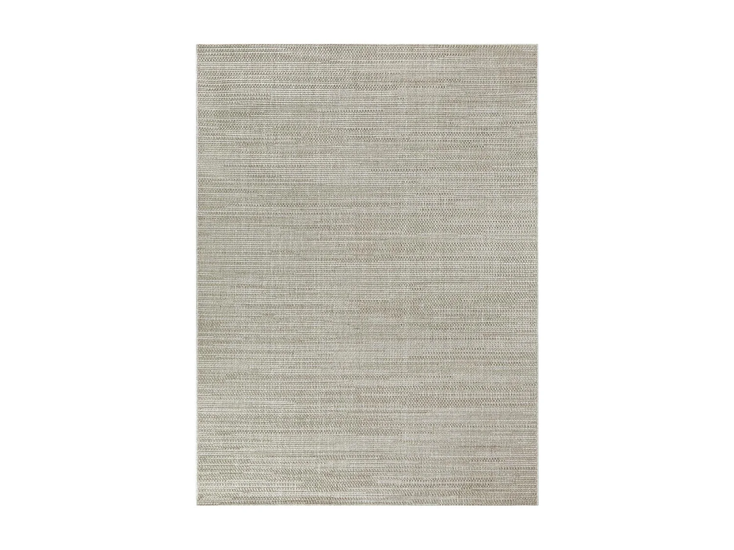Tapis extérieur 160x225 tissé kilim gris BOTANI 3