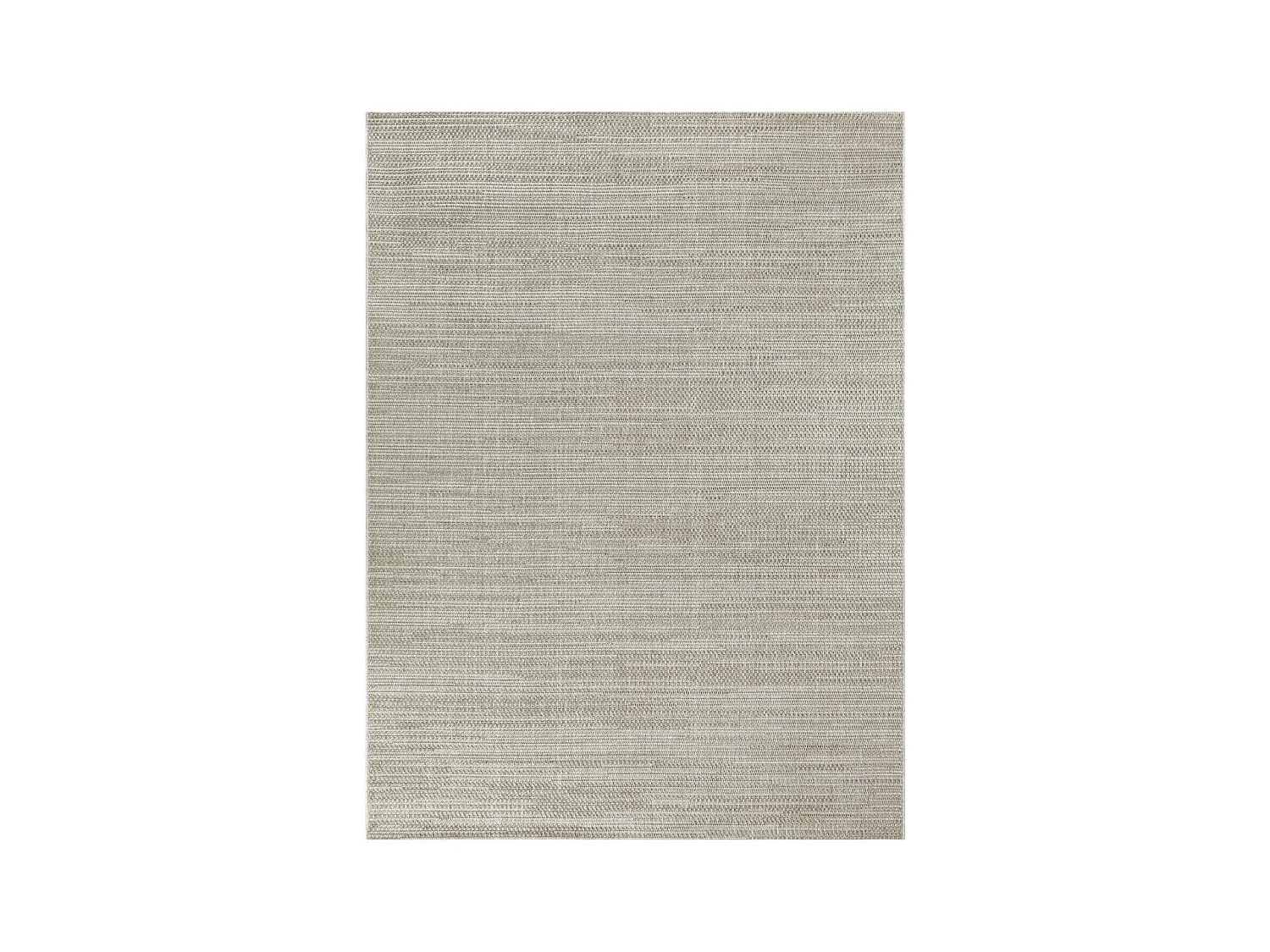 Tapis extérieur 160x225 tissé kilim gris BOTANI 3