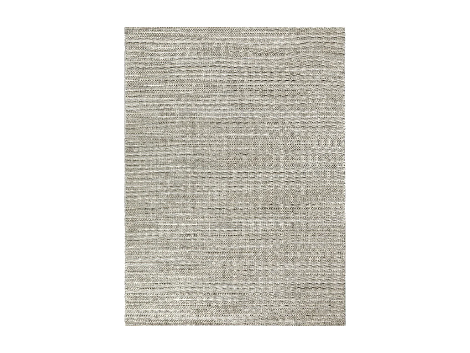 Tapis extérieur 160x225 tissé kilim gris BOTANI 3