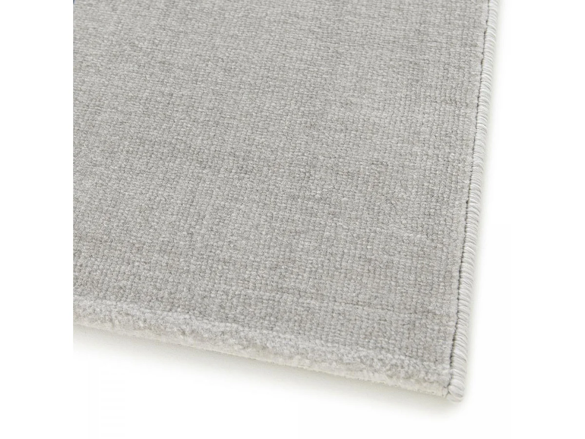 tapis chambre 80x150 tissé bleu et jaune rectangle motif abstrait FLARINE 4