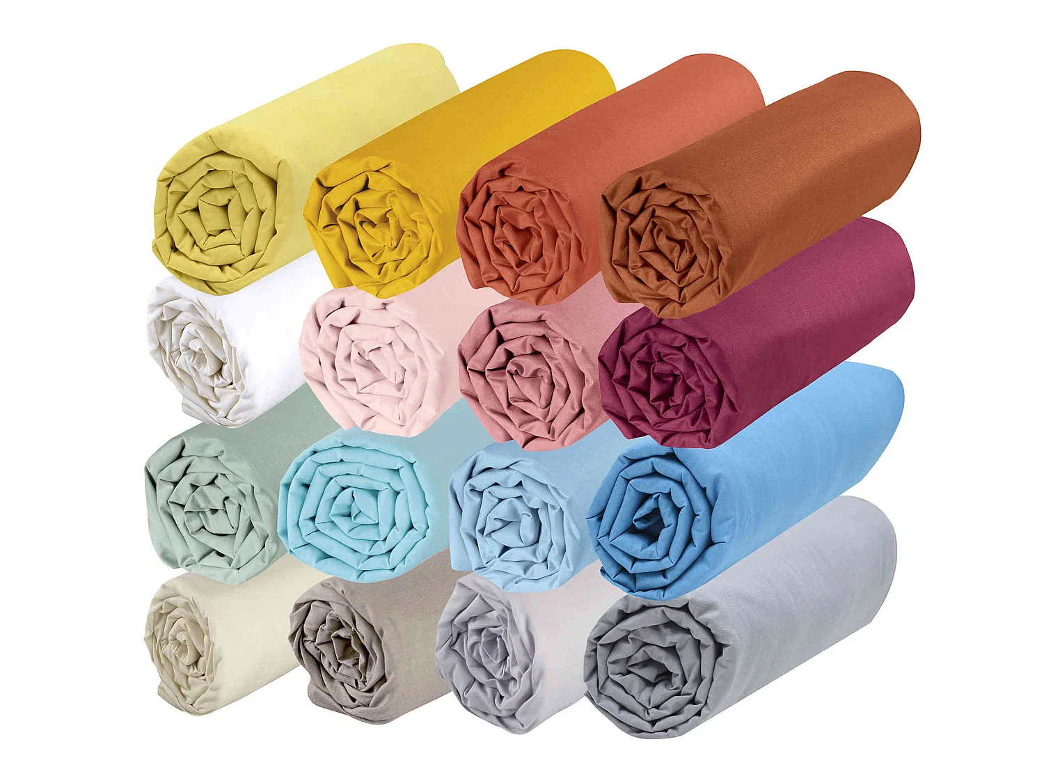 Drap housse bébé 100% coton bio 60x120 bleu nordique