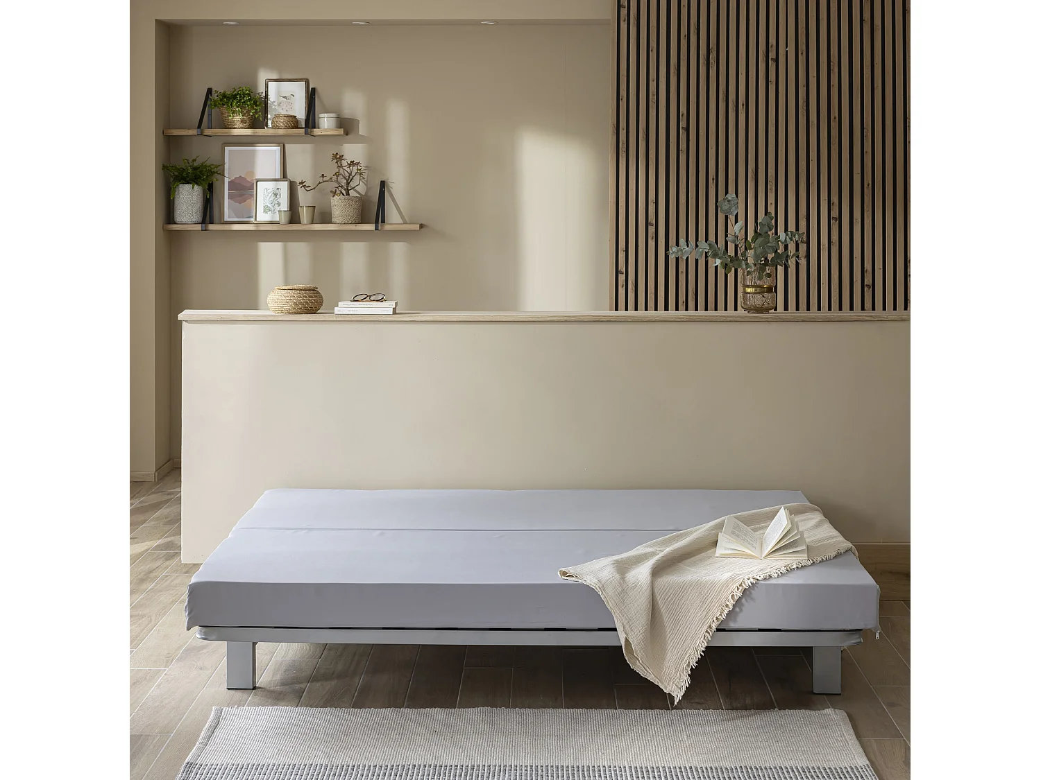 Matelas clic-clac mousse HD28 13 cm Le Fameux 120x190