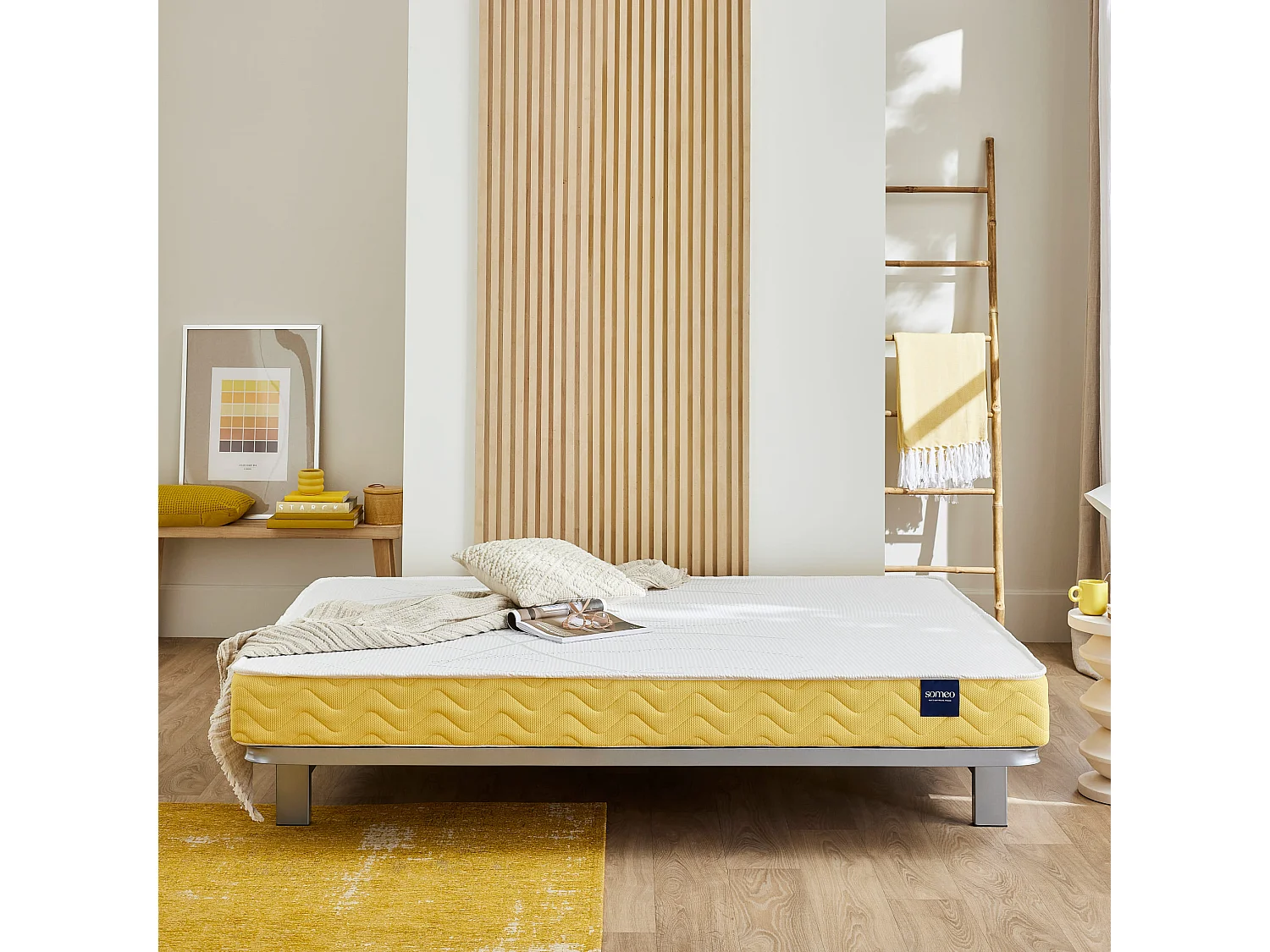 Matelas clic-clac mousse Aurore 400 - SOMEO 70+70x190