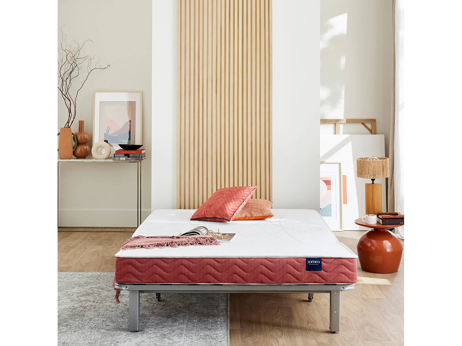 Matelas BZ 100% latex Crépuscule 400 - SOMEO 140x190