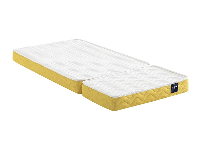 Matelas junior mousse pour lit évolutif Aurore 200 - SOMEO 90x140 à 90x200