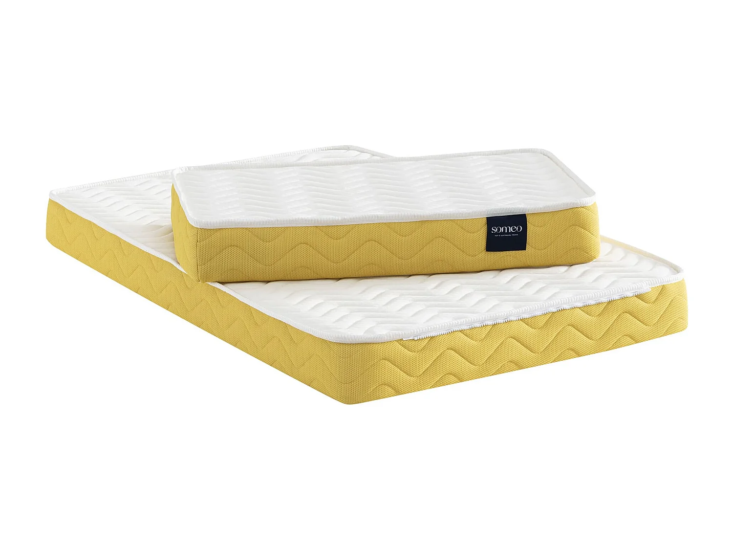 Matelas junior mousse pour lit évolutif Aurore 200 - SOMEO 90x140 à 90x200