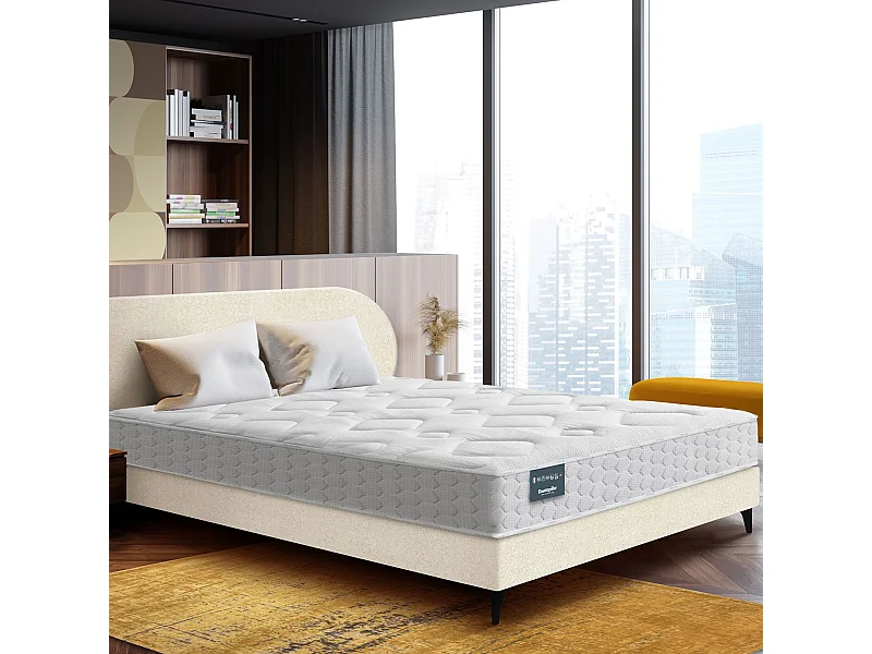 Matelas Dunlopillo couchage latex Aérial® ferme 24cm LILAS 140x200