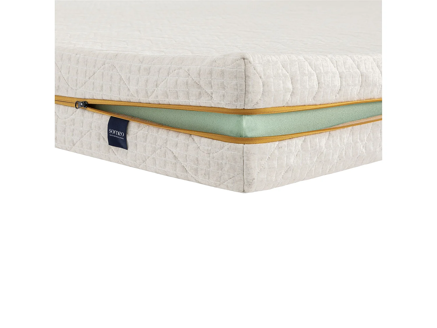Matelas mousse recyclée Aube 400 - SOMEO 160x200