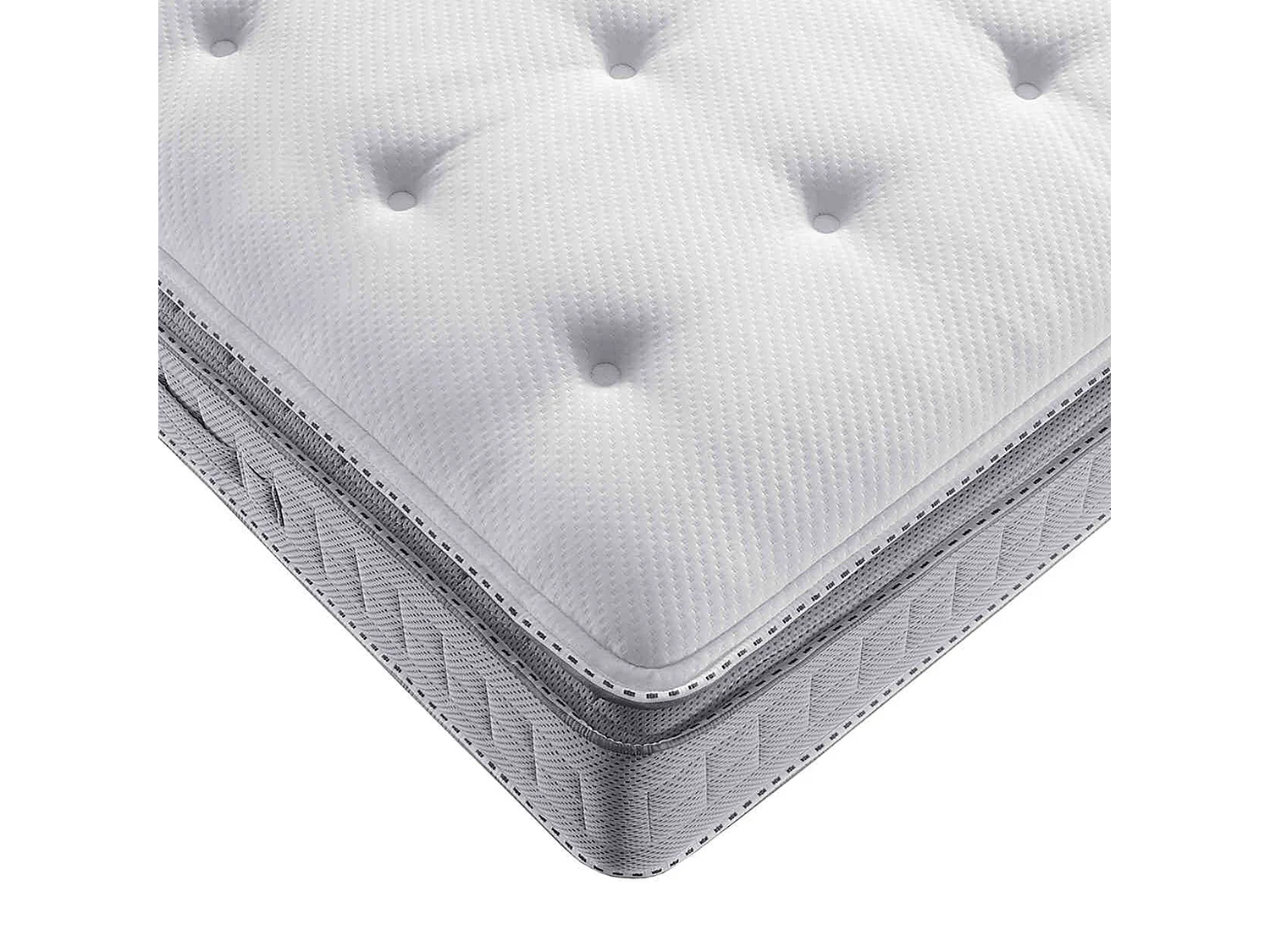 Matelas Simmons 651 ressorts ensachés + surmatelas intégré SW5 90x200