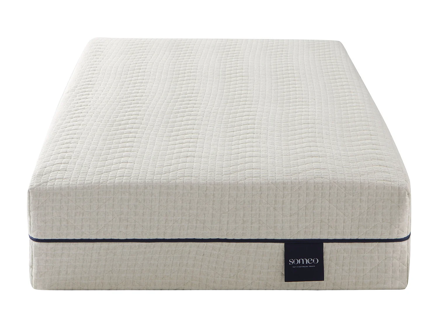 Matelas naturel ressorts et latex naturel Aube 600 - SOMEO 80x200