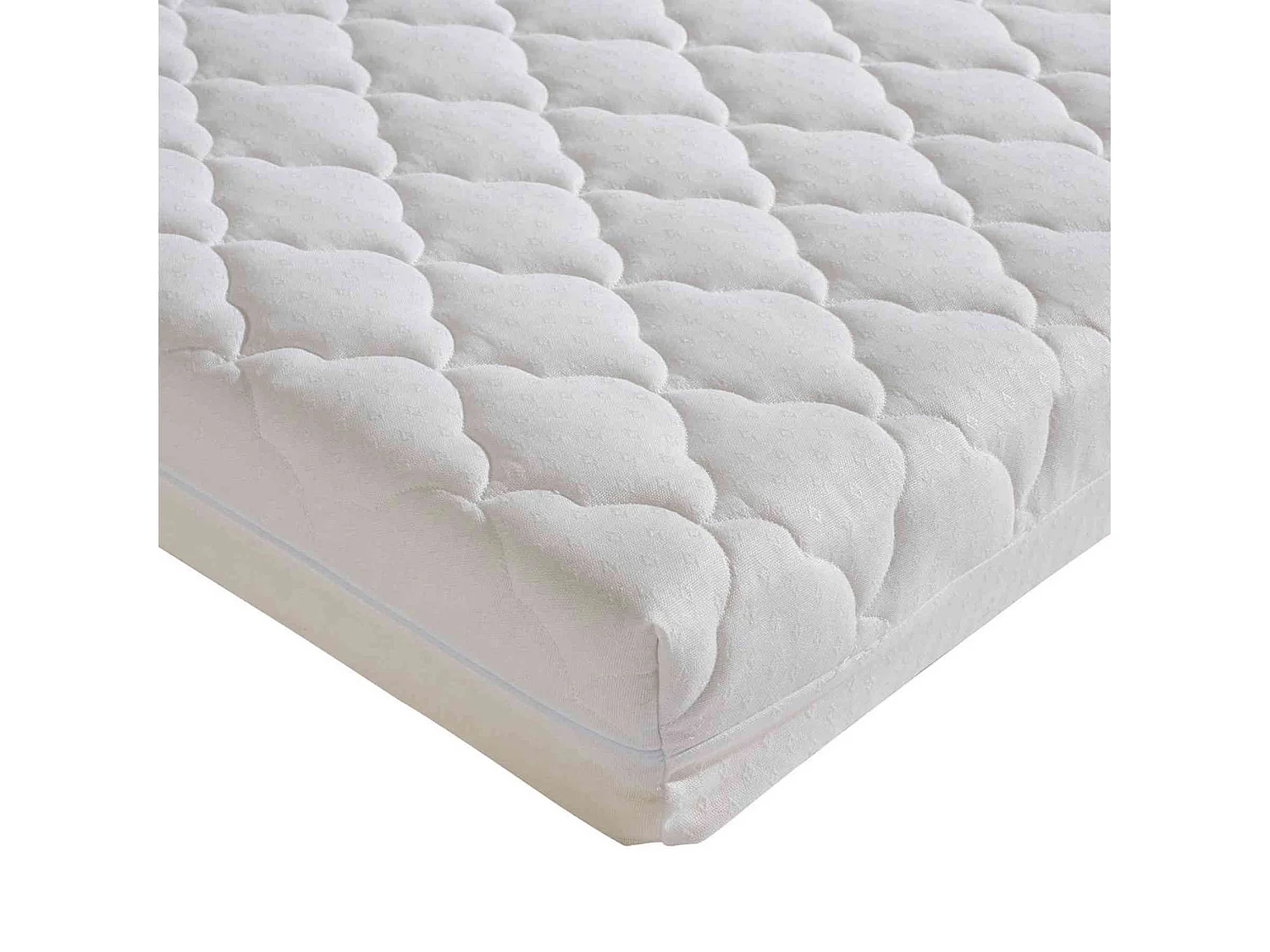 Matelas bébé sans traitement déhoussable coton bio 60x120
