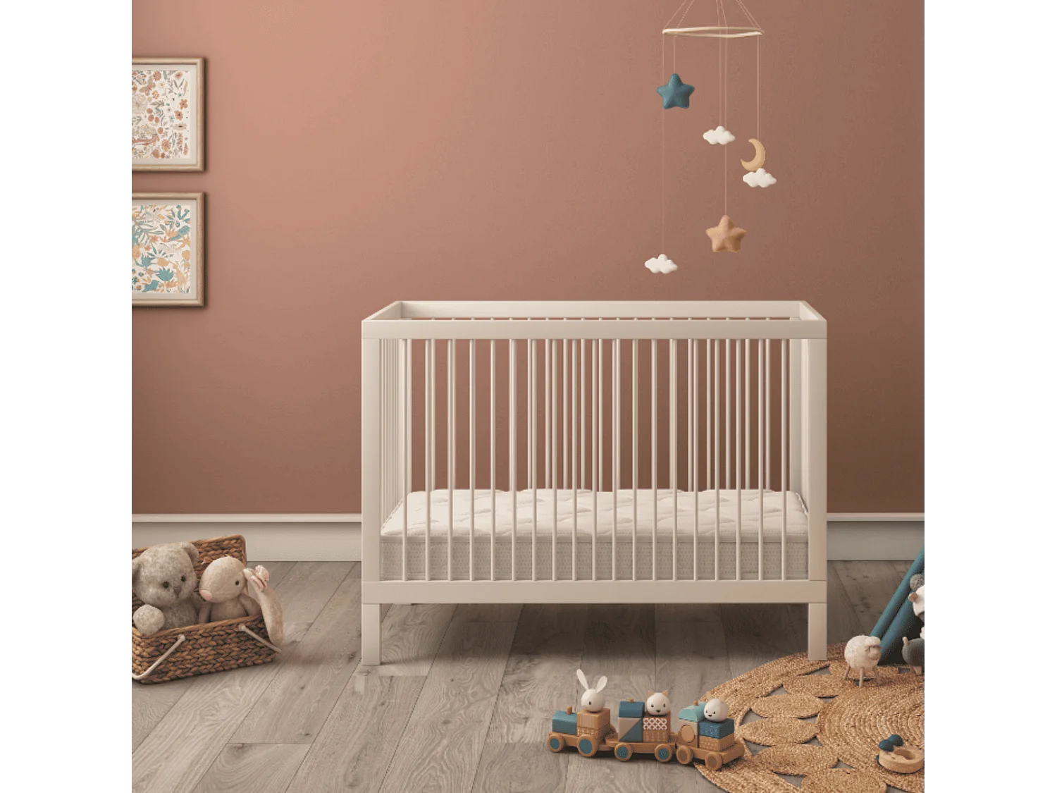 Matelas bébé Bultex nano 100% hypoallergénique BAMBIN 70x140