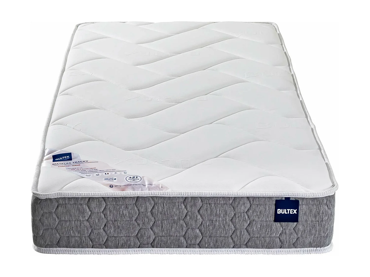 Matelas Bultex nano confort ferme TRACKY 90x190